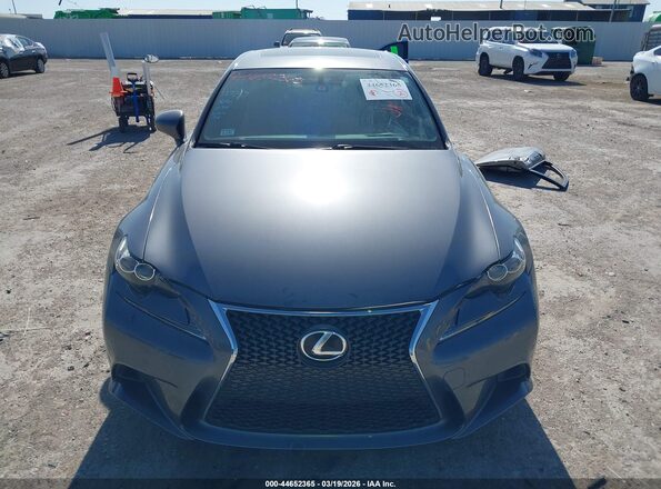 JTHBA1D28G5018913 2016 LEXUS IS 200T Серый Вид задней части салона
