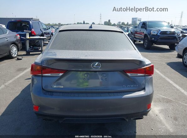 JTHBA1D28H5044106 2017 LEXUS IS 200T Gray 