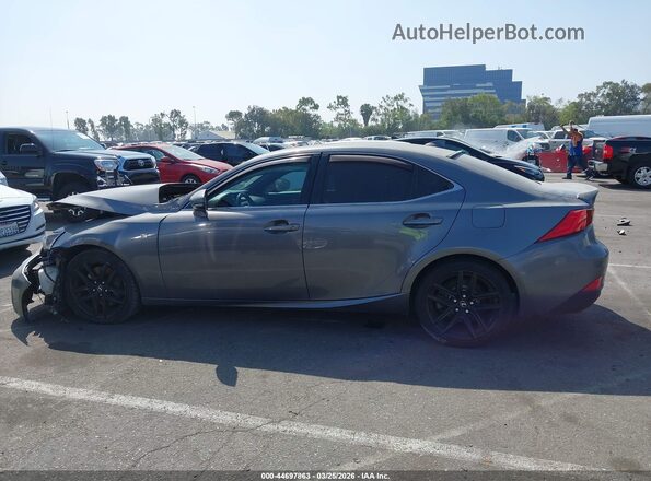 JTHBA1D28H5044106 2017 LEXUS IS 200T Gray Панорамний вид салону 360°