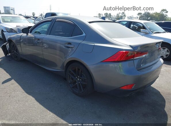 JTHBA1D28H5044106 2017 LEXUS IS 200T Gray Задня ліва чверть