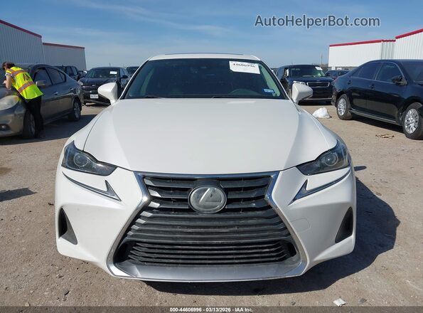JTHBA1D28H5053565 2017 LEXUS IS 200T White Vista del cuadro de instrumentos