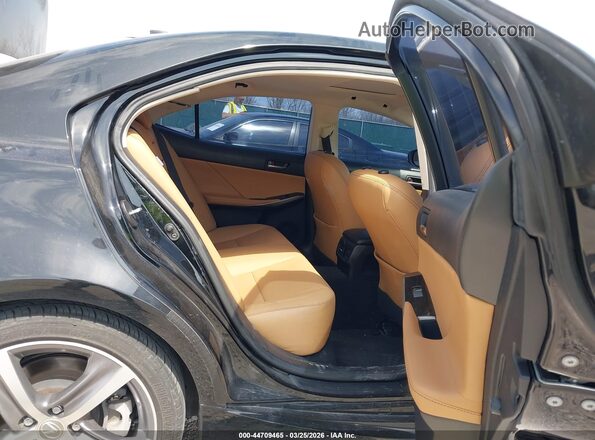 JTHBA1D28K5092602 2019 LEXUS IS 300 Black VIN კოდის სტიკერის ხედი