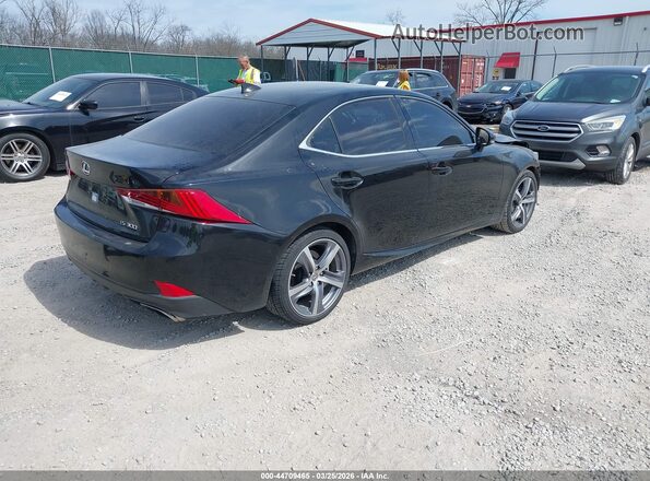JTHBA1D28K5092602 2019 LEXUS IS 300 Black უკანა მარჯვენა