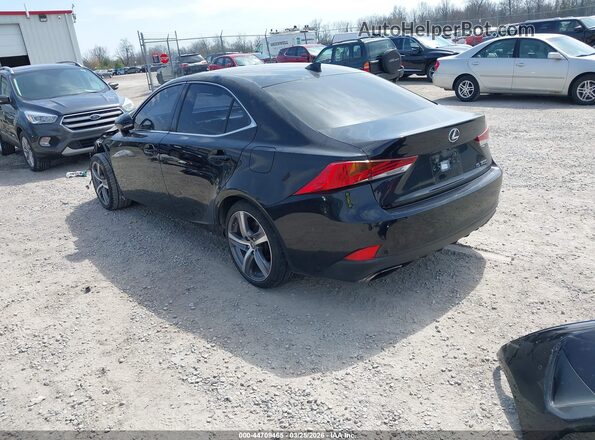 JTHBA1D28K5092602 2019 LEXUS IS 300 Black უკანა მარცხენა