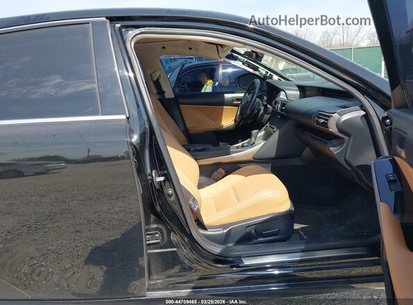 JTHBA1D28K5092602 2019 LEXUS IS 300 Black წინა სალონის ხედი