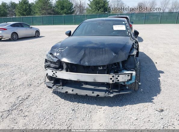 JTHBA1D28K5092602 2019 LEXUS IS 300 Black უკანა სალონის ხედი