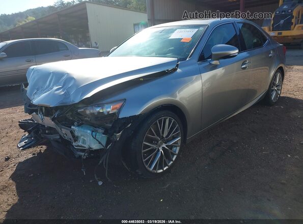 JTHBA1D29G5014157 2016 LEXUS IS 200T Silver Vista tres cuartos delantera izquierda