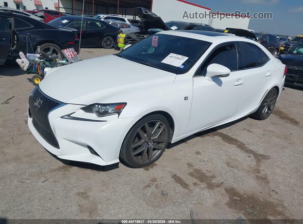 JTHBA1D29G5020024 2016 LEXUS IS 200T White Передня ліва чверть