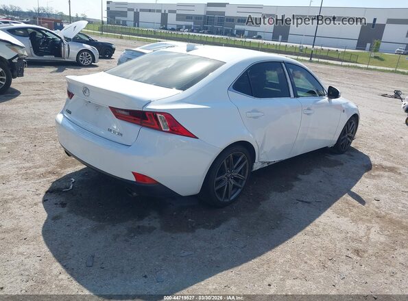 JTHBA1D29G5020024 2016 LEXUS IS 200T White Задня права чверть
