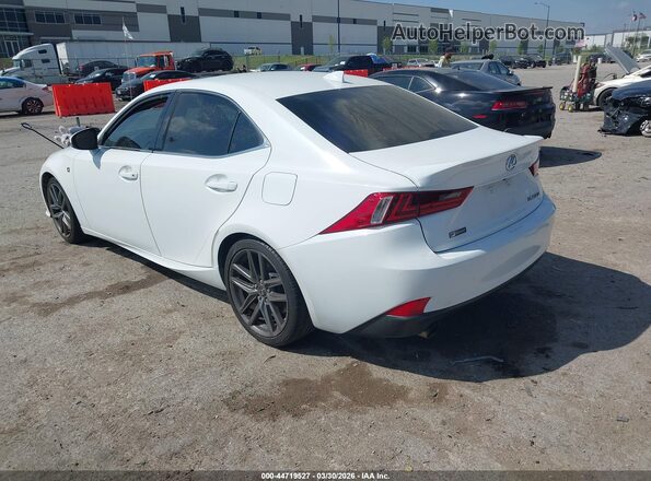 JTHBA1D29G5020024 2016 LEXUS IS 200T White Задня ліва чверть