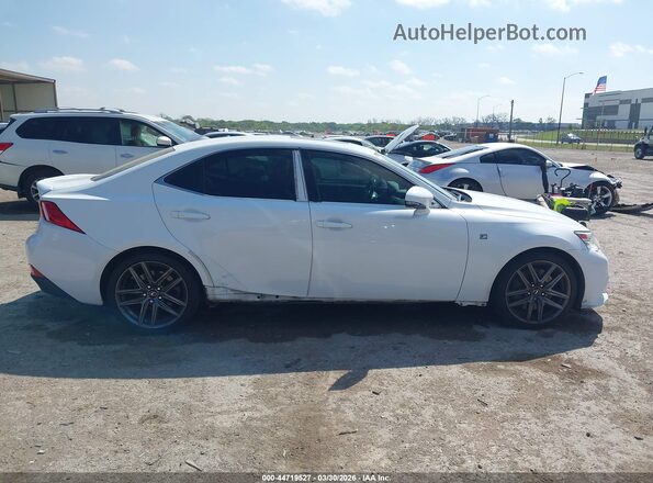 JTHBA1D29G5020024 2016 LEXUS IS 200T White Вид задньої частини салону
