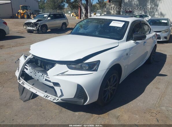 JTHBA1D29H5051369 2017 LEXUS IS 200T White Առջևի ձախ երեք քառորդ տեսարան