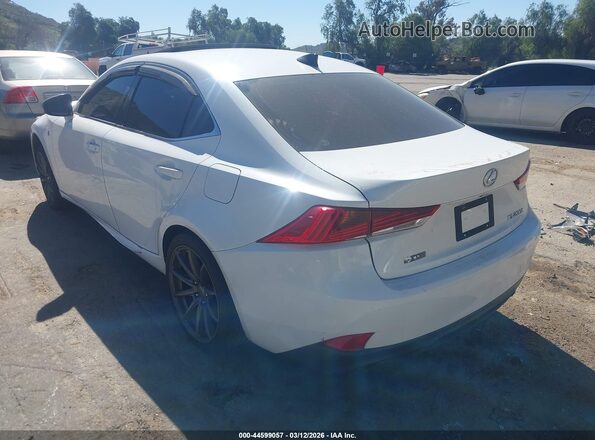 JTHBA1D29H5051369 2017 LEXUS IS 200T White Հետևի ձախ