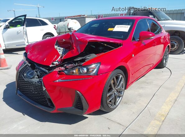 JTHBA1D29J5078142 2018 LEXUS IS 300 Red Przód lewy