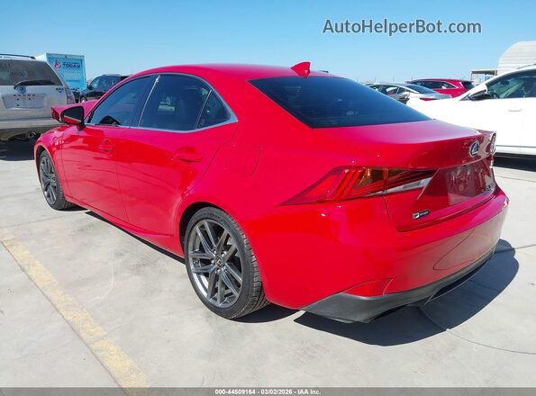 JTHBA1D29J5078142 2018 LEXUS IS 300 Red Tył lewy