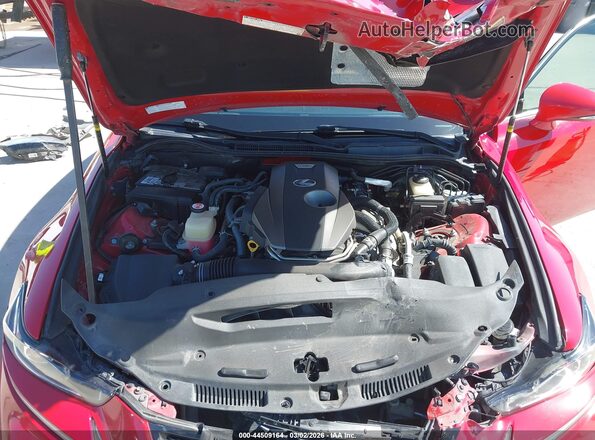 JTHBA1D29J5078142 2018 LEXUS IS 300 Red Widok z tyłu