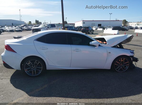 JTHBA1D2XJ5078876 2018 LEXUS IS 300 White უკანა სალონის ხედი