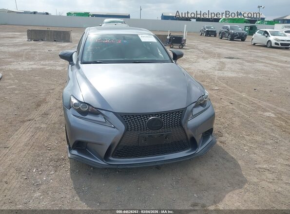 JTHBE1D25G5024432 2016 LEXUS IS 350 Gray Rear interior view