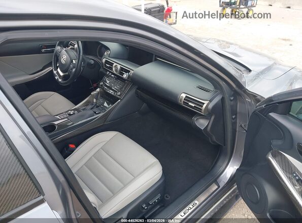 JTHBE1D25G5024432 2016 LEXUS IS 350 Gray Front interior view