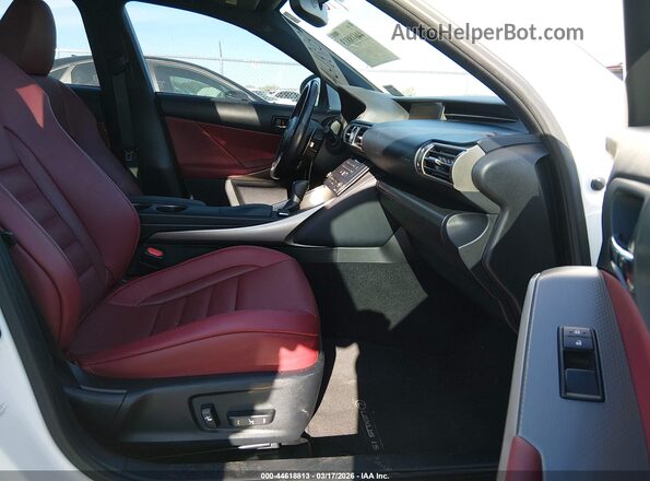 JTHBE1D28G5024909 2016 LEXUS IS 350 White Front interior view