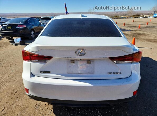 JTHBE1D2XH5030065 2017 LEXUS IS White Вид ззаду