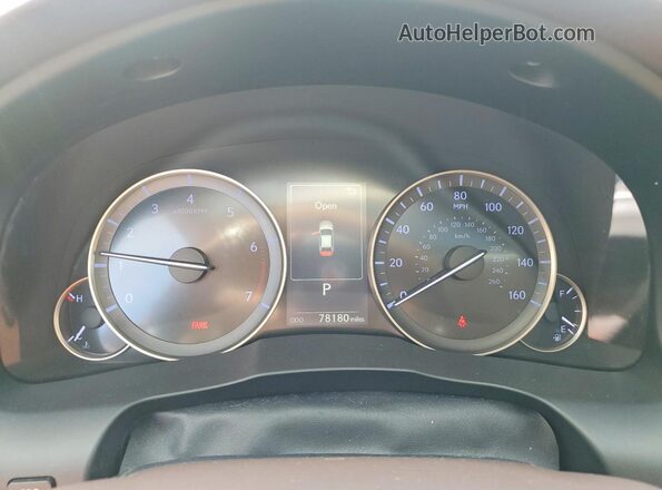 JTHBK1GG2G2242118 2016 LEXUS ES White Vista del cuadro de instrumentos
