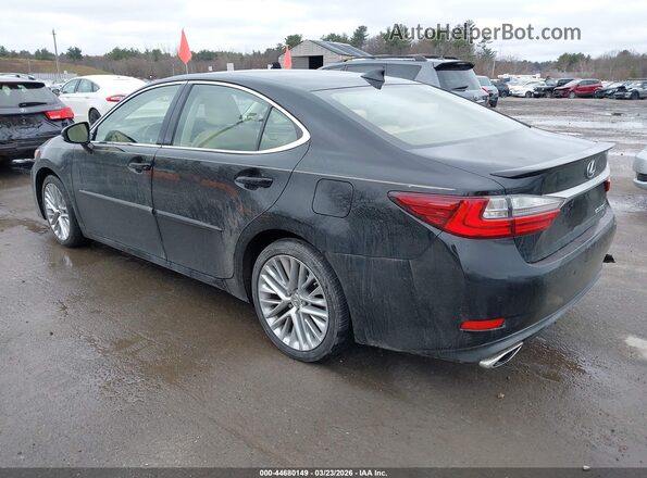 JTHBK1GG3G2230916 2016 LEXUS ES 350 Black Задня ліва чверть