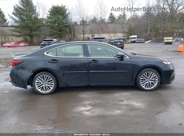 JTHBK1GG3G2230916 2016 LEXUS ES 350 Black Вид задньої частини салону