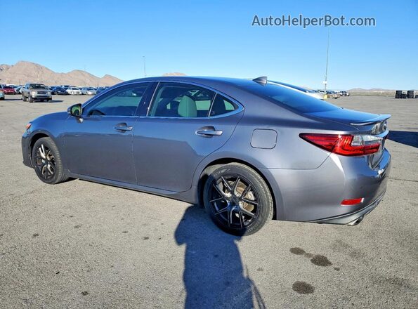 JTHBK1GG8G2229227 2016 LEXUS ES Gray Trasero izquierdo