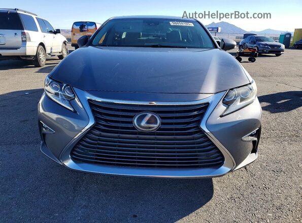 JTHBK1GG8G2229227 2016 LEXUS ES Gray Vista frontal