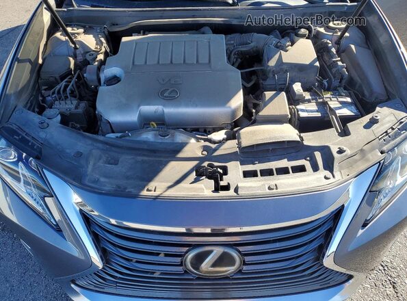 JTHBK1GG8G2229227 2016 LEXUS ES Gray Vista interior trasera