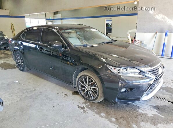 JTHBK1GG9G2236977 2016 LEXUS ES350 Black წინა ხედი