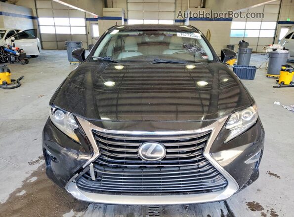 JTHBK1GG9G2236977 2016 LEXUS ES350 Black უკანა ხედი
