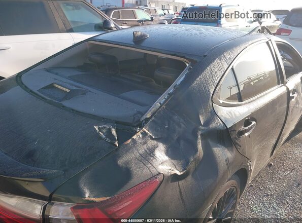 JTHBK1GGXG2213000 2016 LEXUS ES 350 Черный Вид задней части салона