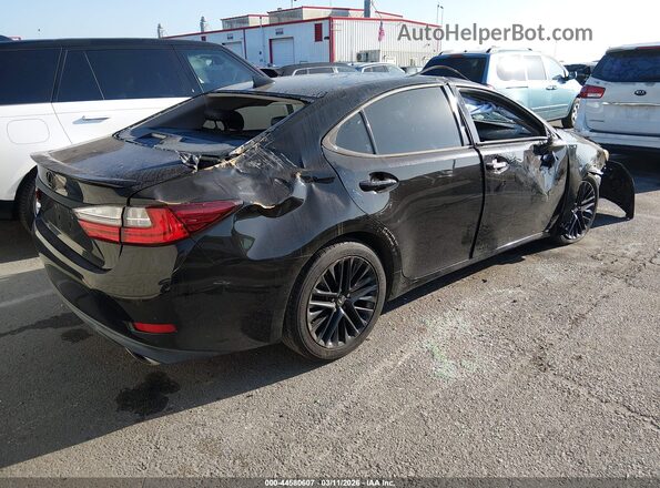 JTHBK1GGXG2213000 2016 LEXUS ES 350 Черный Задняя правая четверть