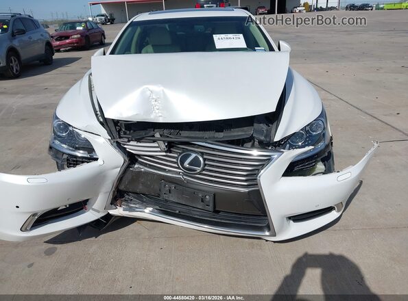 JTHBL5EF4G5139702 2016 LEXUS LS 460 White Front view