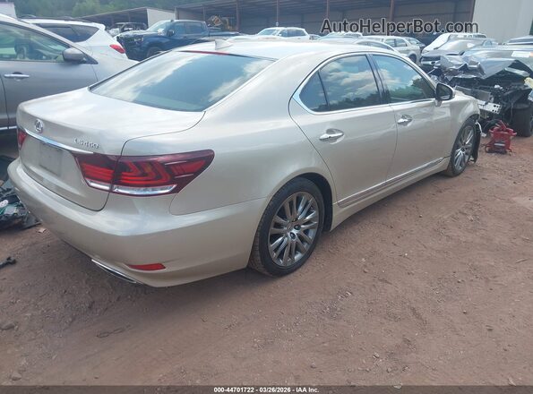 JTHBL5EF7G5139984 2016 LEXUS LS 460 Silver Tył prawy