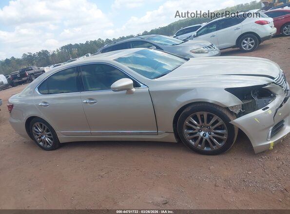 JTHBL5EF7G5139984 2016 LEXUS LS 460 Silver Widok wnętrza z tyłu