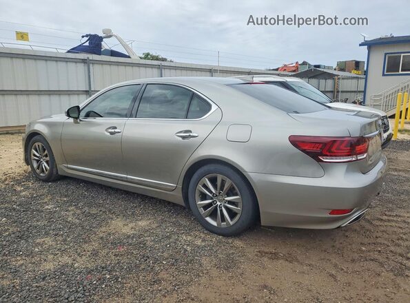 JTHBL5EFXH5146929 2017 LEXUS LS Silver Задня ліва чверть