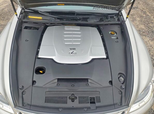 JTHBL5EFXH5146929 2017 LEXUS LS Silver Вид задньої частини салону