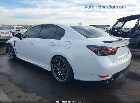 JTHBP1BL5GA000693 2016 LEXUS GS-F Белый Задняя левая четверть