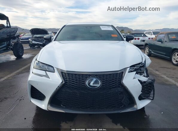 JTHBP1BL5GA000693 2016 LEXUS GS-F Белый Вид щитка приборов