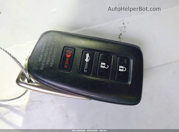 JTHBP1BL5GA000693 2016 LEXUS GS-F Белый Вид панели приборов