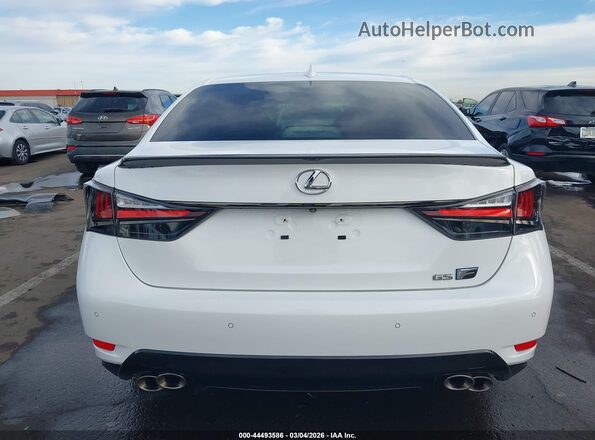 JTHBP1BL5GA000693 2016 LEXUS GS-F Белый 