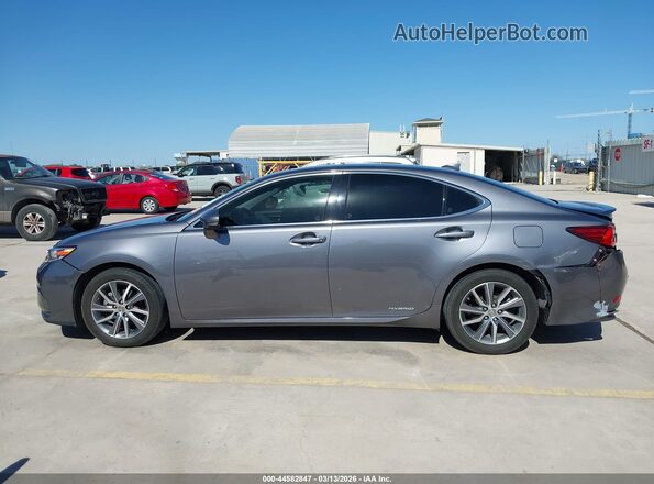 JTHBW1GG2G2115535 2016 LEXUS ES 300H Серый Панорамный вид салона 360°