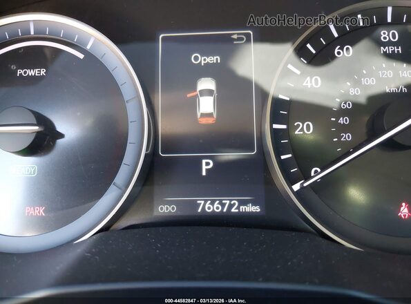 JTHBW1GG2G2115535 2016 LEXUS ES 300H Серый 