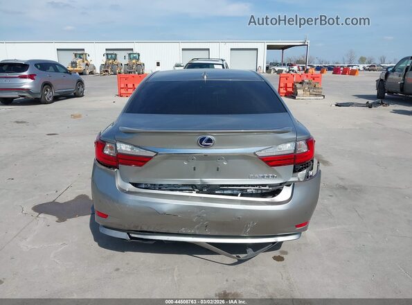 JTHBW1GG4H2137909 2017 LEXUS ES 300H Beige Widok z przodu