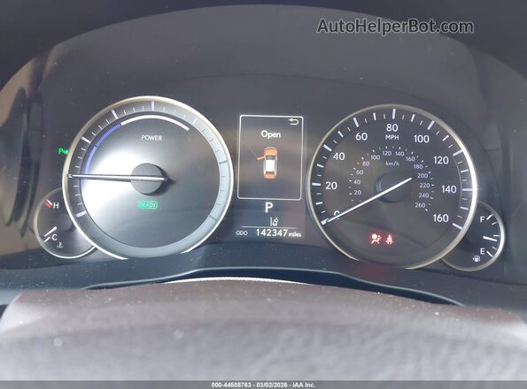 JTHBW1GG4H2137909 2017 LEXUS ES 300H Beige Widok tylnych siedzeń