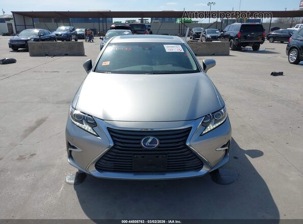 JTHBW1GG4H2137909 2017 LEXUS ES 300H Beige Widok zestawu wskaźników