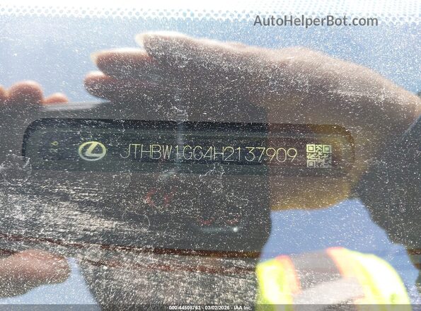 JTHBW1GG4H2137909 2017 LEXUS ES 300H Beige 